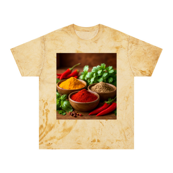 Savory Spice Symphony - Unisex Color Blast T-Shirt