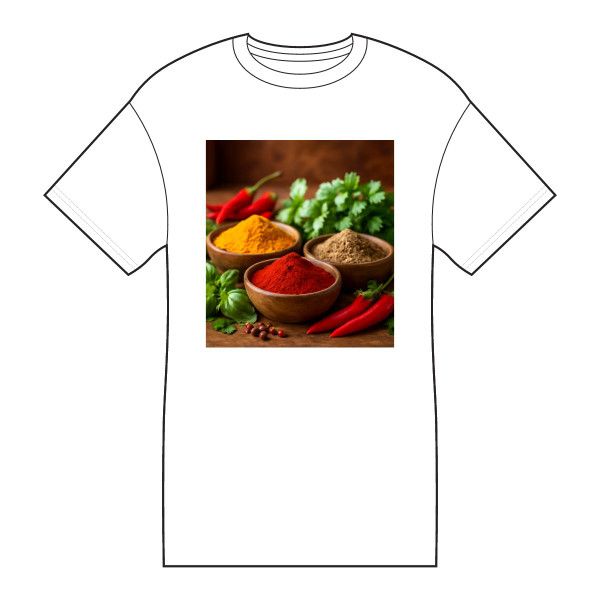 Savory Spice Symphony - Core Cotton Tee