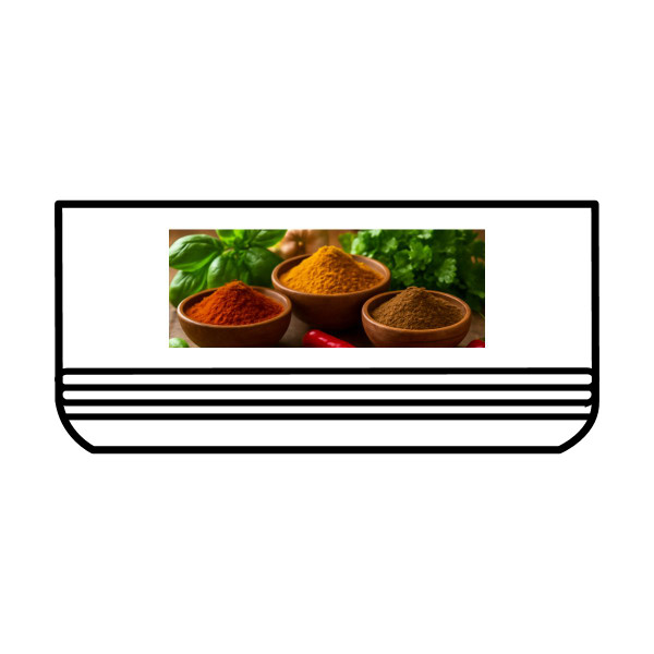 Savory Spice Symphony - Pet Bowl, 18oz