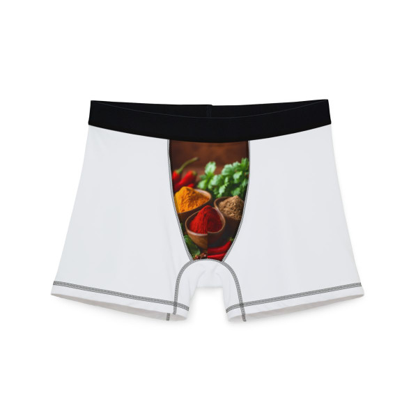 Savory Spice Symphony - Men's Boxers (AOP)