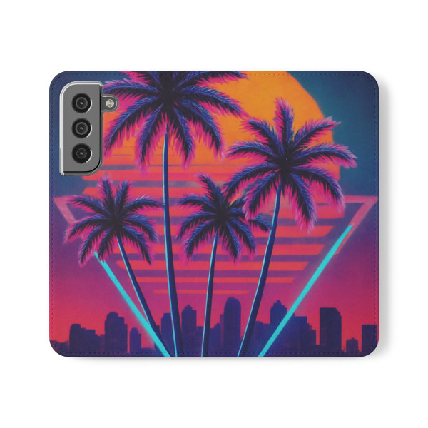 Neon Miami Nights - Flip Cases