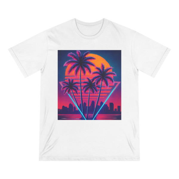 Neon Miami Nights - Organic Staple T-shirt