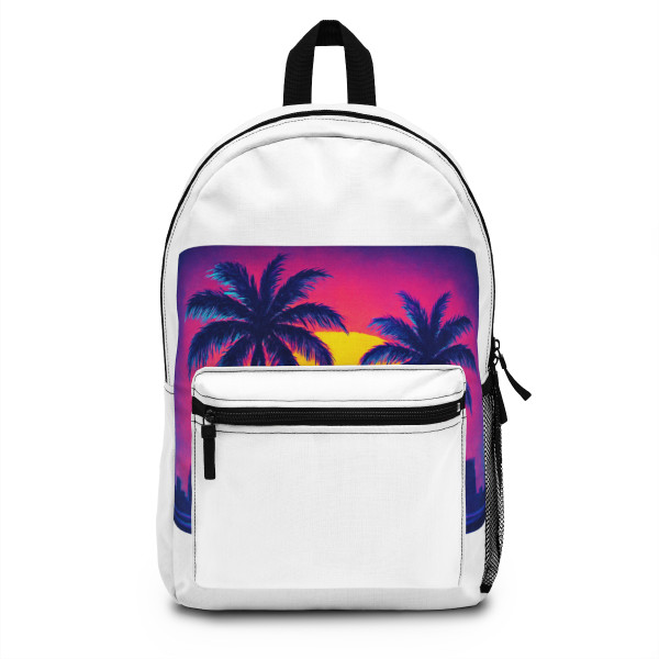 Neon Miami Nights - Backpack