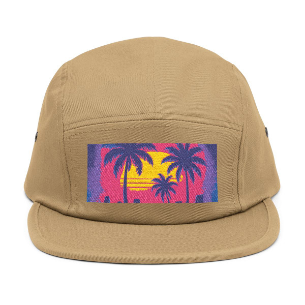 Neon Miami Nights - 5 Panel Cap (Embroidery)