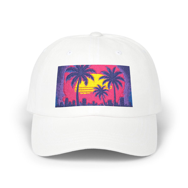 Neon Miami Nights - Classic Dad Cap