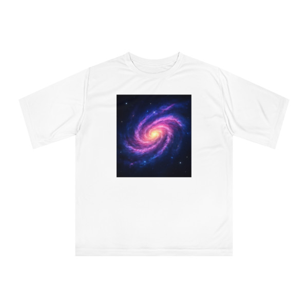 Galactic Whirlwind Dance - Unisex Zone Performance T-shirt