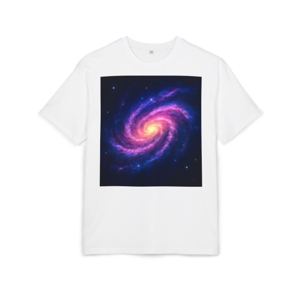 Galactic Whirlwind Dance - Unisex Heavy Oversize Tee