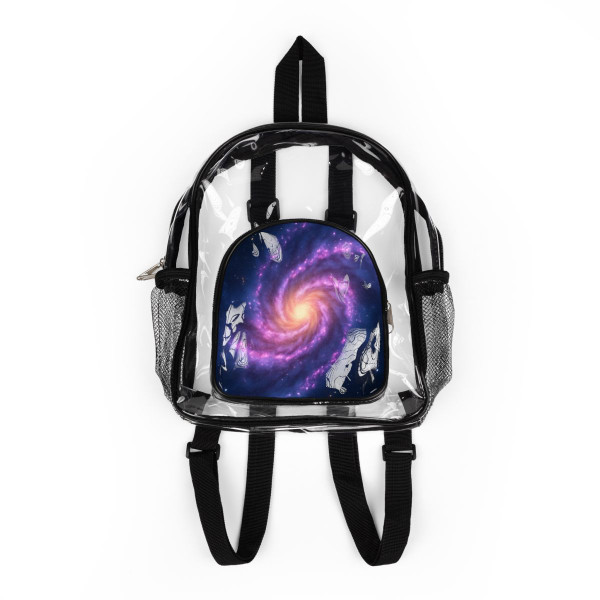 Galactic Whirlwind Dance - Clear Stadium Backpack