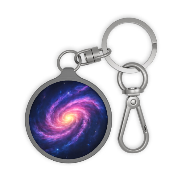 Galactic Whirlwind Dance - Keyring Tag