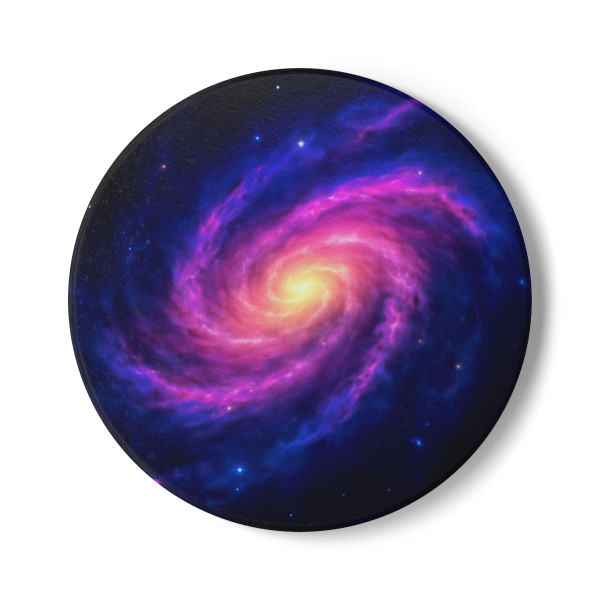 Galactic Whirlwind Dance - Ceramic Coaster