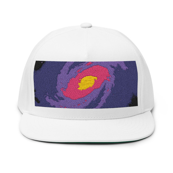Galactic Whirlwind Dance - Flat Bill Cap (Embroidery)