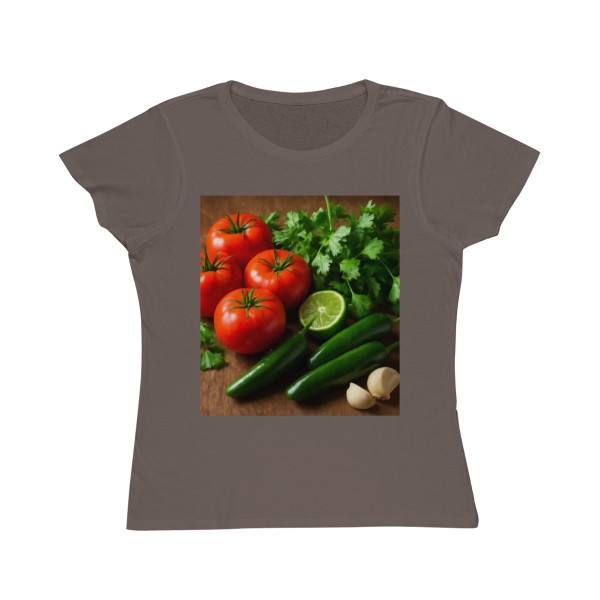 Spicy Salsa Fiesta - Organic Women's Classic T-Shirt