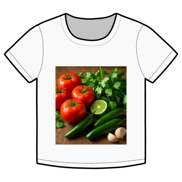 Spicy Salsa Fiesta - Organic Rib Baby Tee