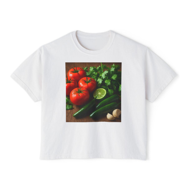 Spicy Salsa Fiesta - Women's Boxy Tee