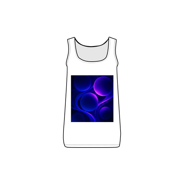 Celestial Orb Dance - Women's Baby Rib Tank