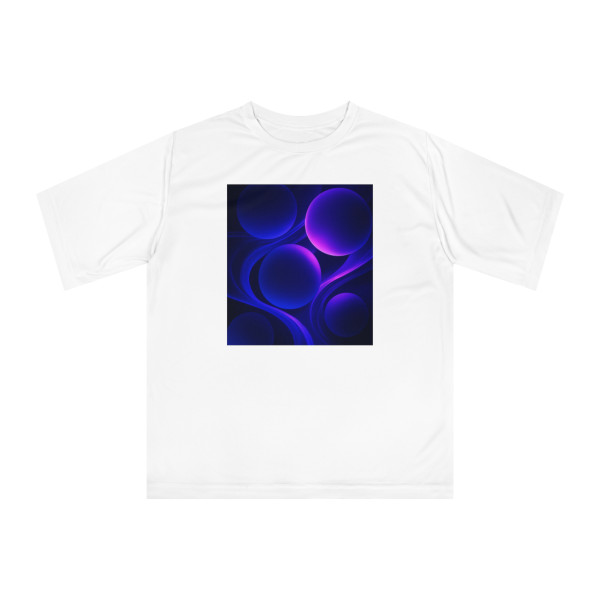 Celestial Orb Dance - Unisex Zone Performance T-shirt
