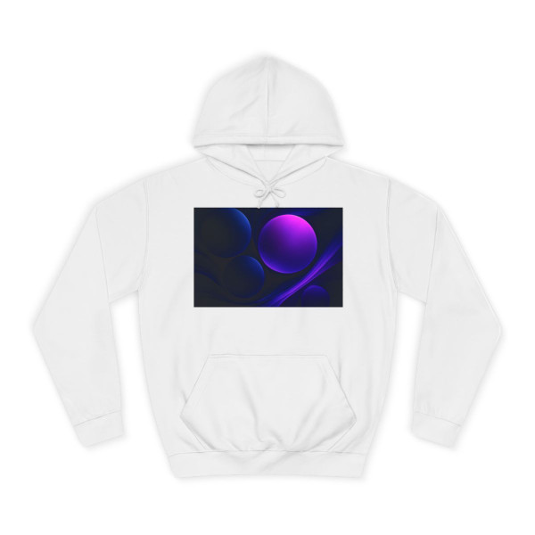 Celestial Orb Dance - Unisex College Hoodie