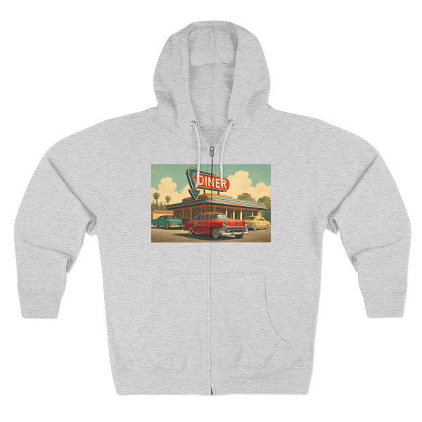 Classic Roadside Americana - Unisex Zip Hoodie