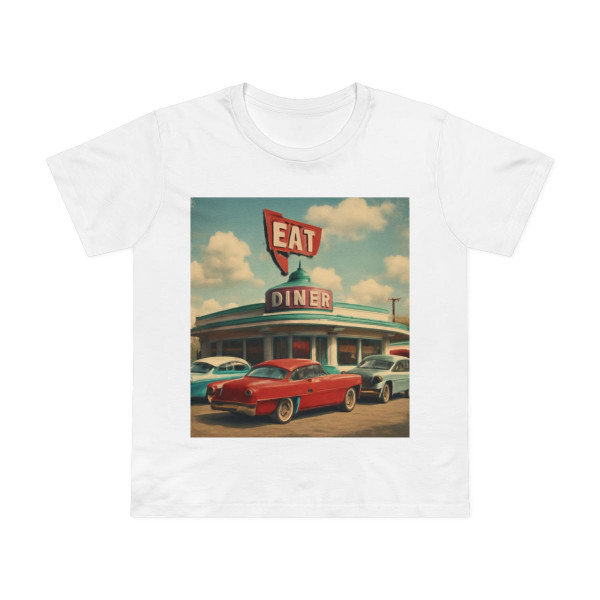 Classic Roadside Americana - Women’s Maple Tee 