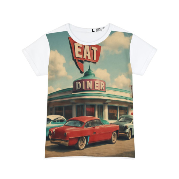 Classic Roadside Americana - Women's Short Sleeve Shirt (AOP)