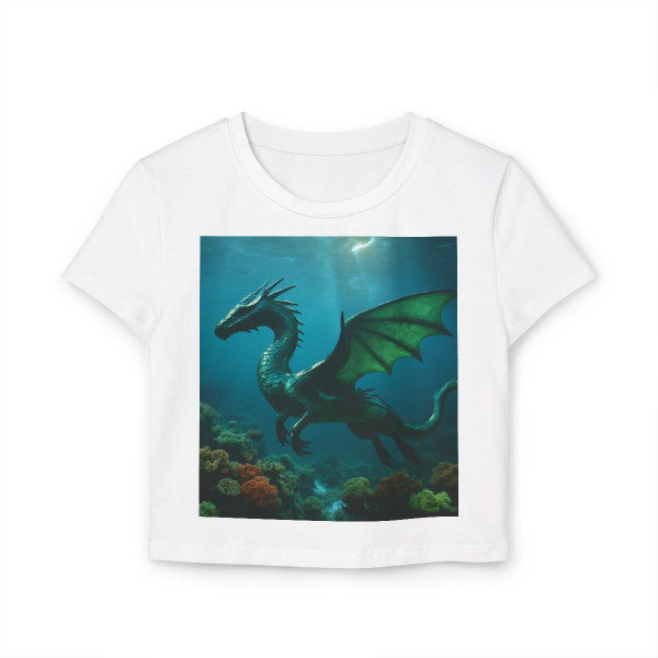 Emerald Depths Wyrm - Women's Baby Tee