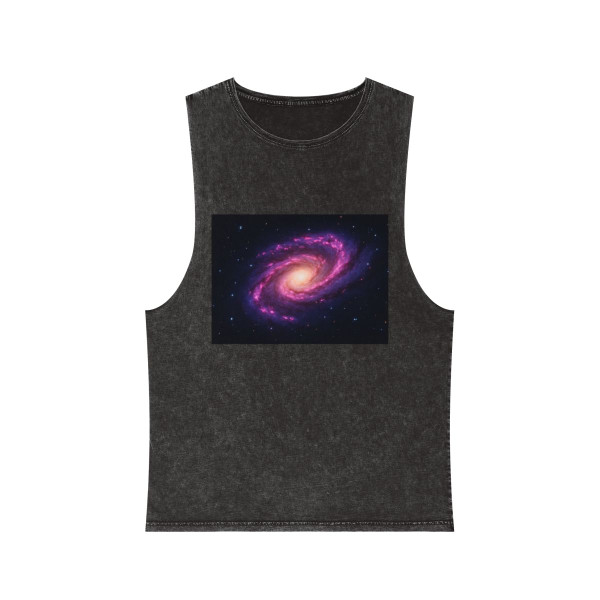 Galactic Harmony - Unisex Stonewash Tank Top
