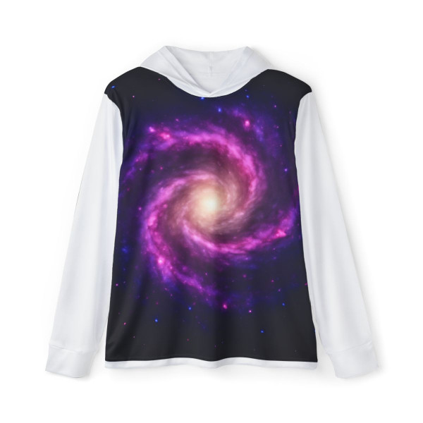 Galactic Harmony - Men's Sports Warmup Hoodie (AOP)