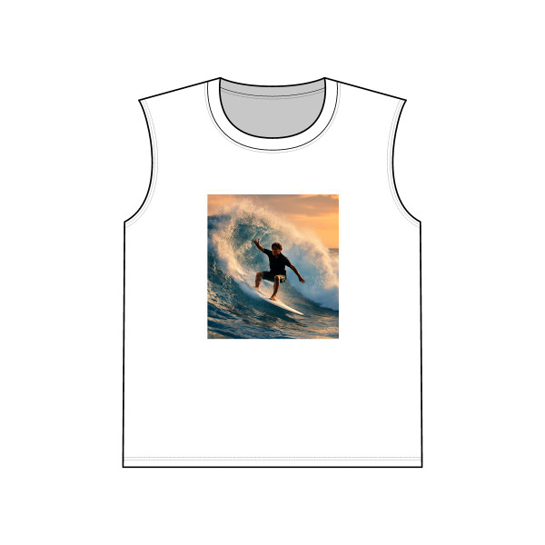 Dynamic Surf Rider - Unisex Jersey Muscle Tank