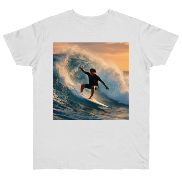 Dynamic Surf Rider - Single Jersey T-shirt