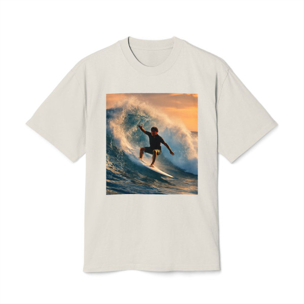 Dynamic Surf Rider - Unisex Heavy Faded Tee