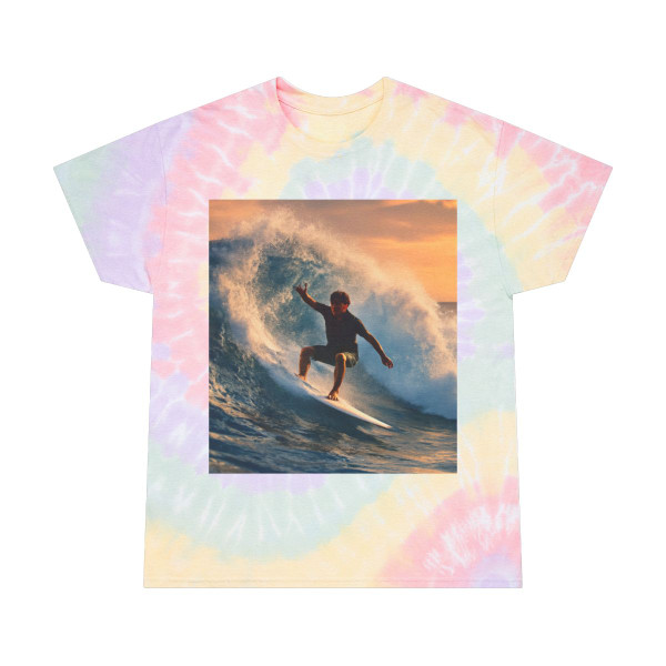 Dynamic Surf Rider - Tie-Dye Tee, Spiral