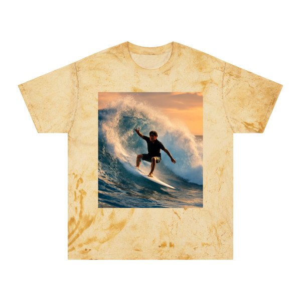 Dynamic Surf Rider - Unisex Color Blast T-Shirt