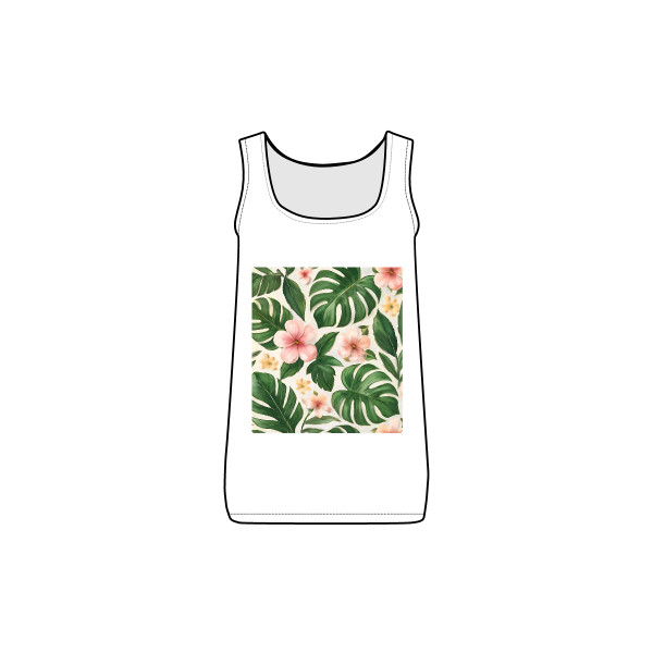 Botanical Bliss Retreat - Women's Baby Rib Tank