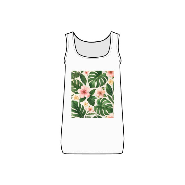 Botanical Bliss Retreat - Women's Micro Ribbed Tank