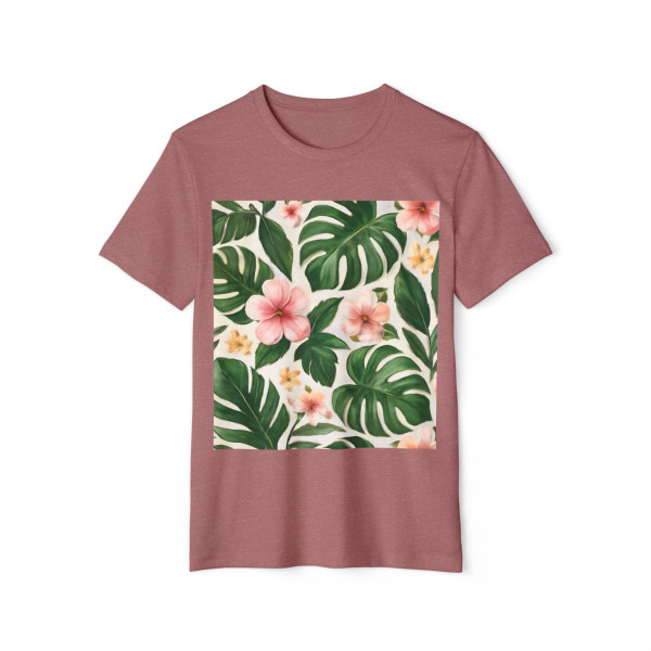 Botanical Bliss Retreat - Unisex Recycled Organic T-Shirt