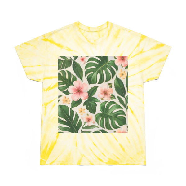 Botanical Bliss Retreat - Tie-Dye Tee, Cyclone