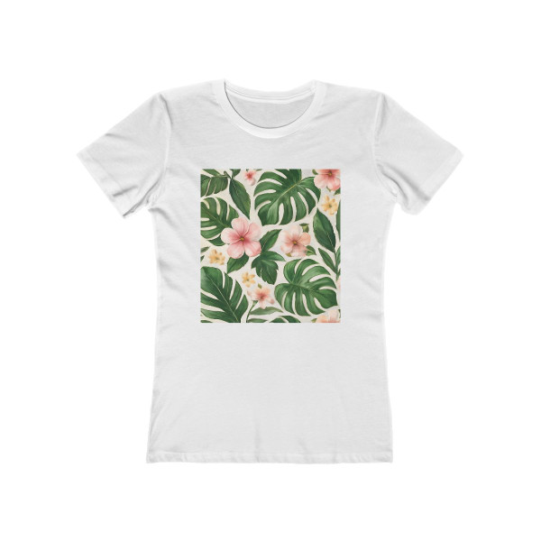 Botanical Bliss Retreat - The Boyfriend Tee for Women