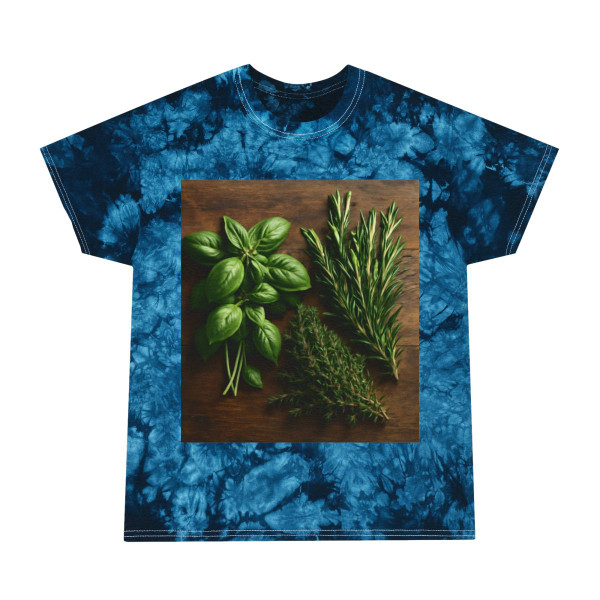 Savory Herb Medley - Tie-Dye Tee, Crystal