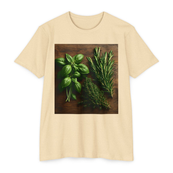 Savory Herb Medley - Unisex CVC Jersey T-shirt