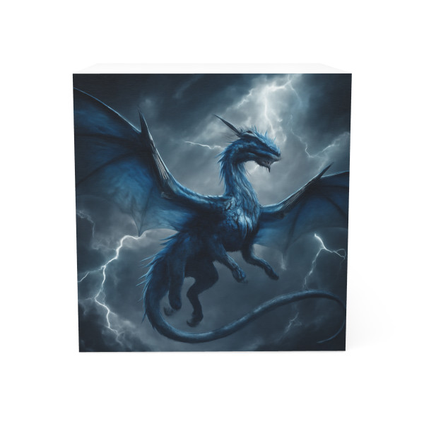 Ethereal Storm Dragon - Note Cube