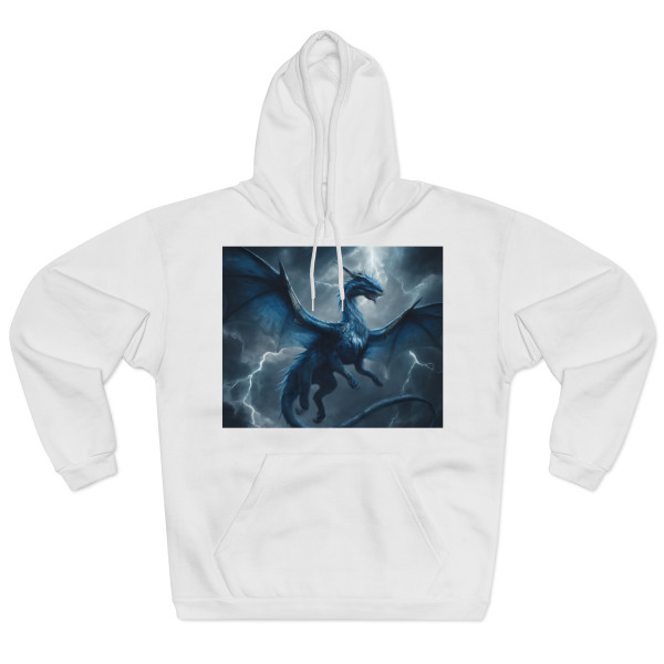 Ethereal Storm Dragon - Unisex Pullover Hoodie