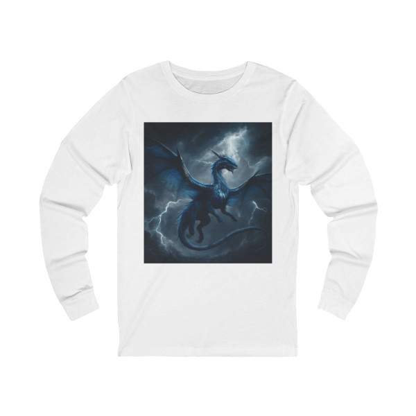 Ethereal Storm Dragon - Unisex Jersey Long Sleeve Tee