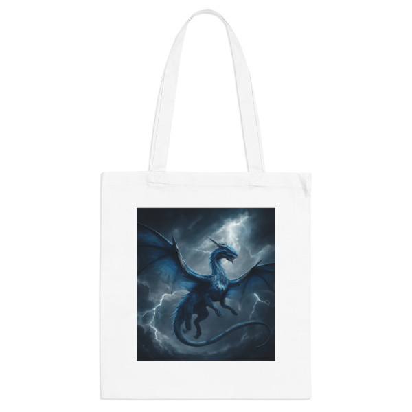 Ethereal Storm Dragon - Tote Bag