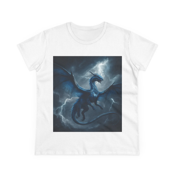 Ethereal Storm Dragon - Women's Midweight Cotton Tee
