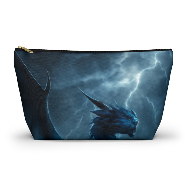 Ethereal Storm Dragon - Accessory Pouch w T-bottom