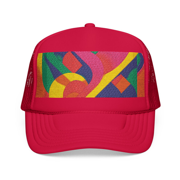 Dynamic Spectrum - Foam Trucker Hat (Embroidery)