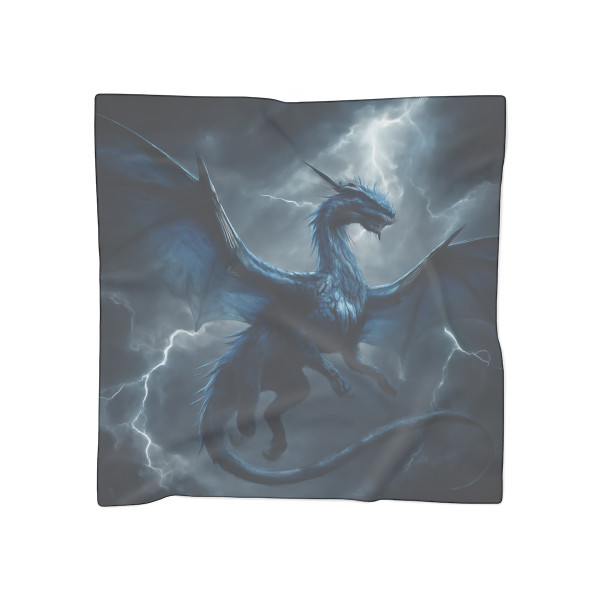 Ethereal Storm Dragon - Poly Scarf