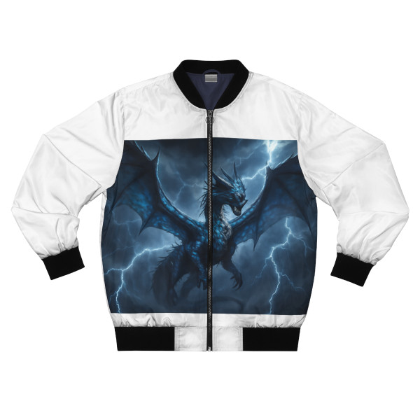 Ethereal Storm Dragon - Men's Bomber Jacket (AOP)