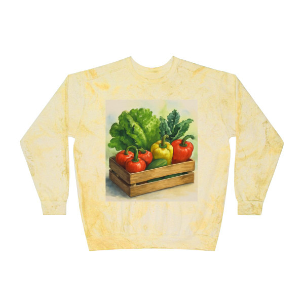 Savor the Harvest - Unisex Color Blast Crewneck Sweatshirt