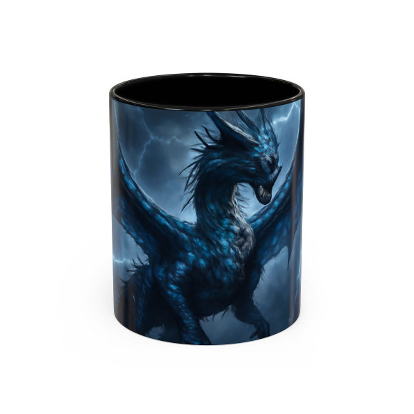 Ethereal Storm Dragon - Accent Coffee Mug (11, 15oz)